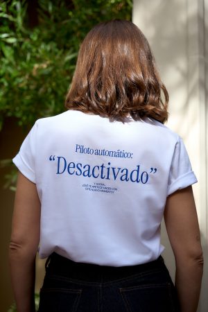 Camiseta Blanca - Piloto automático desactivado